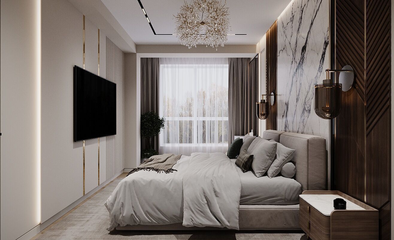 Modern interior  3D model_3