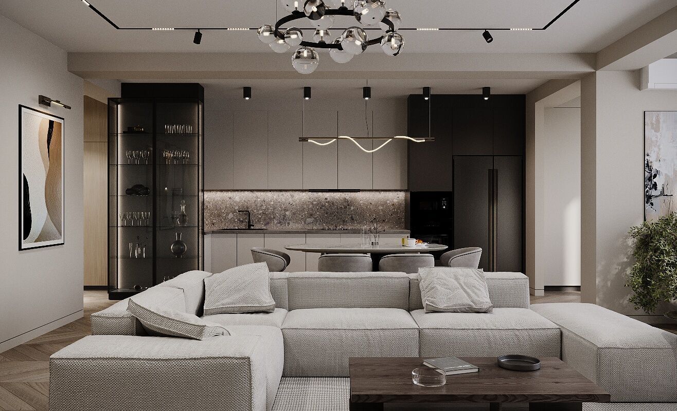 Modern interior  3D model_6