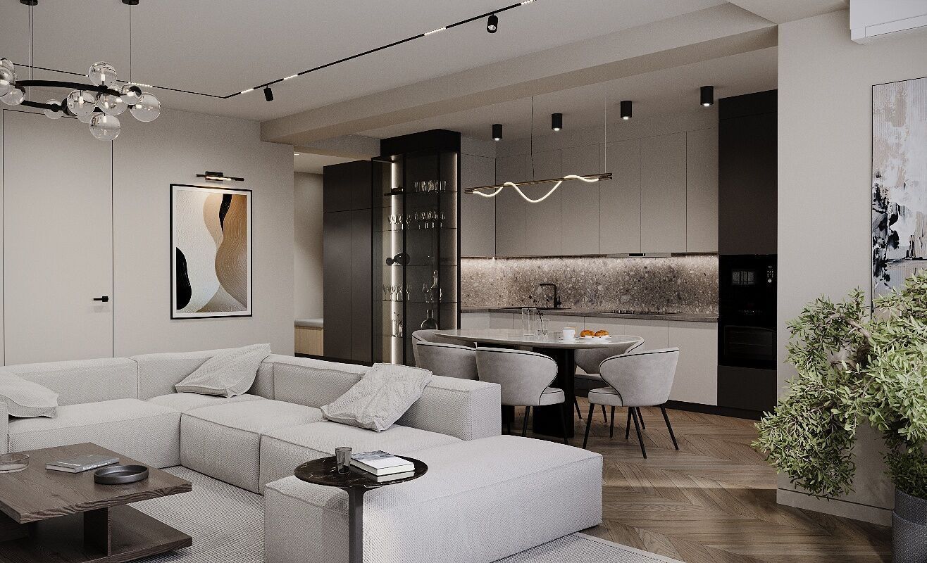 Modern interior  3D model_7