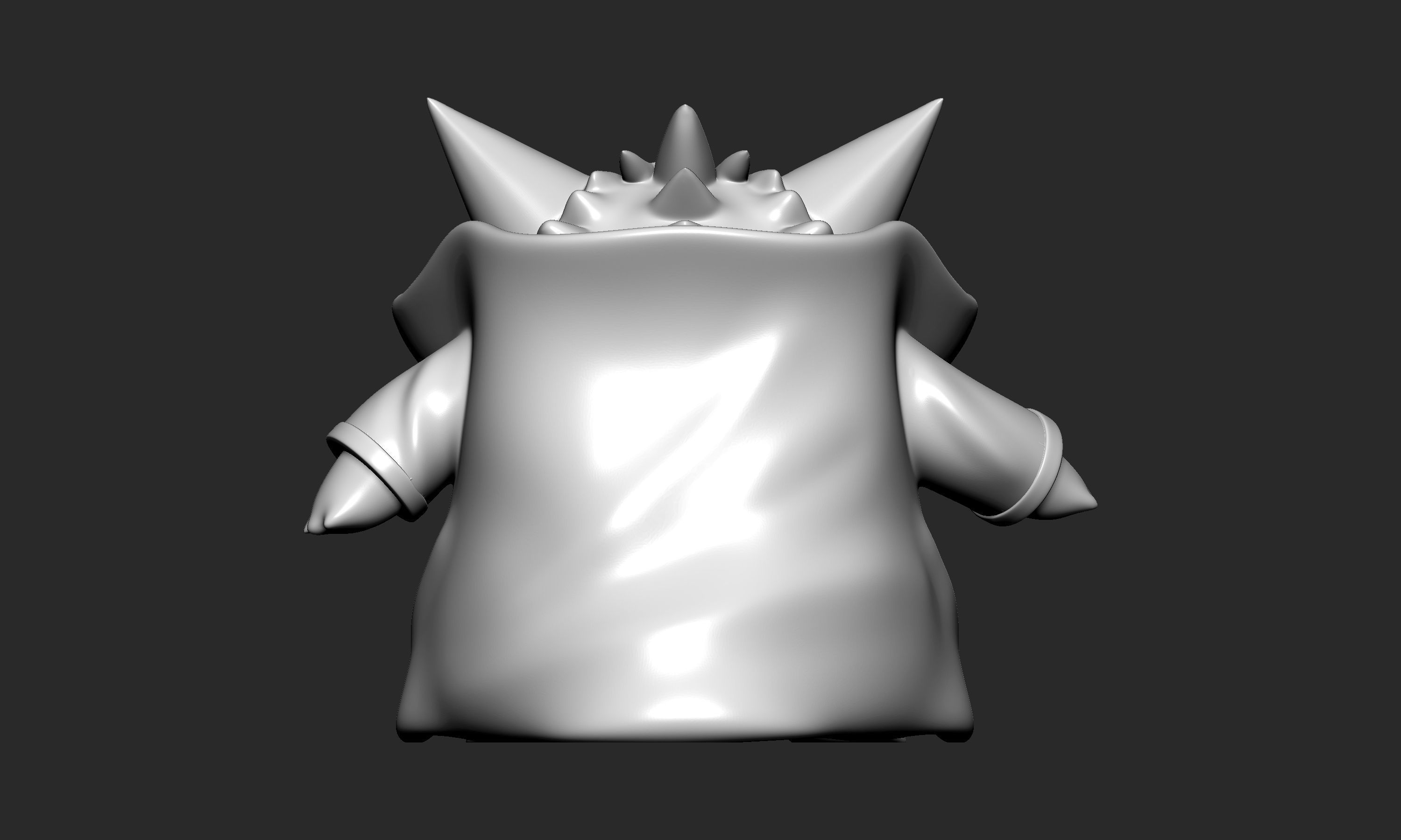 Pokemon - Dracule Gengar Halloween 3D print model_6