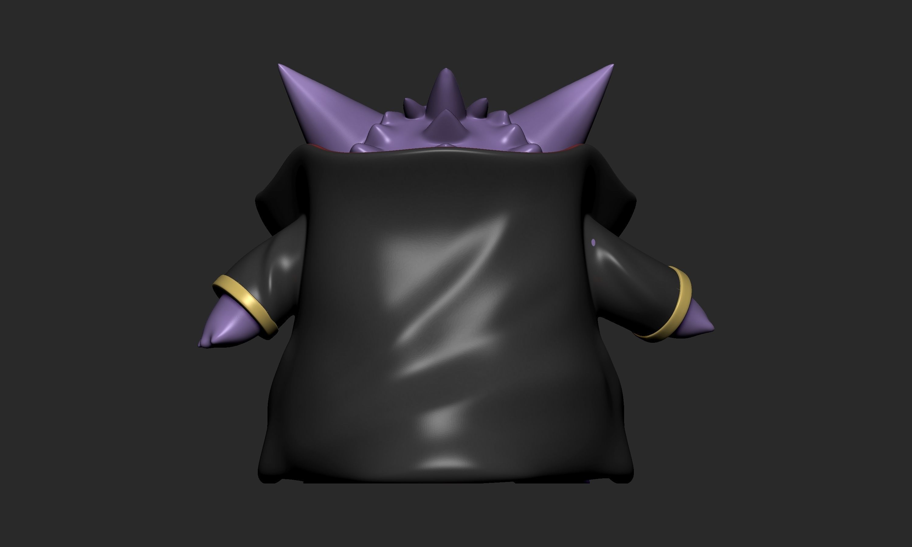Pokemon - Dracule Gengar Halloween 3D print model_5