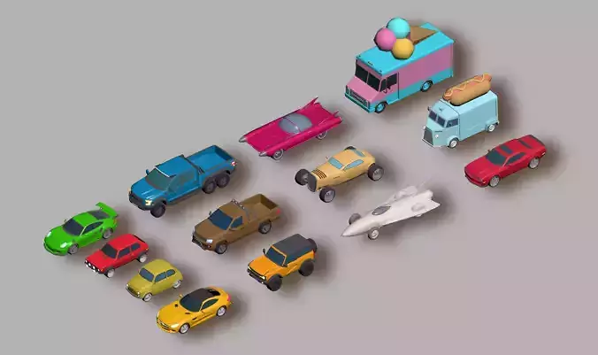 Pack cars Hypercasual