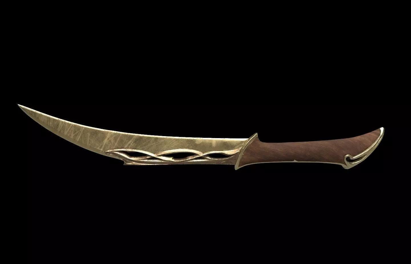 Tauriel Knives lord of the rings 3D DIGITAL DOWNLOAD FILE 3D print model_0