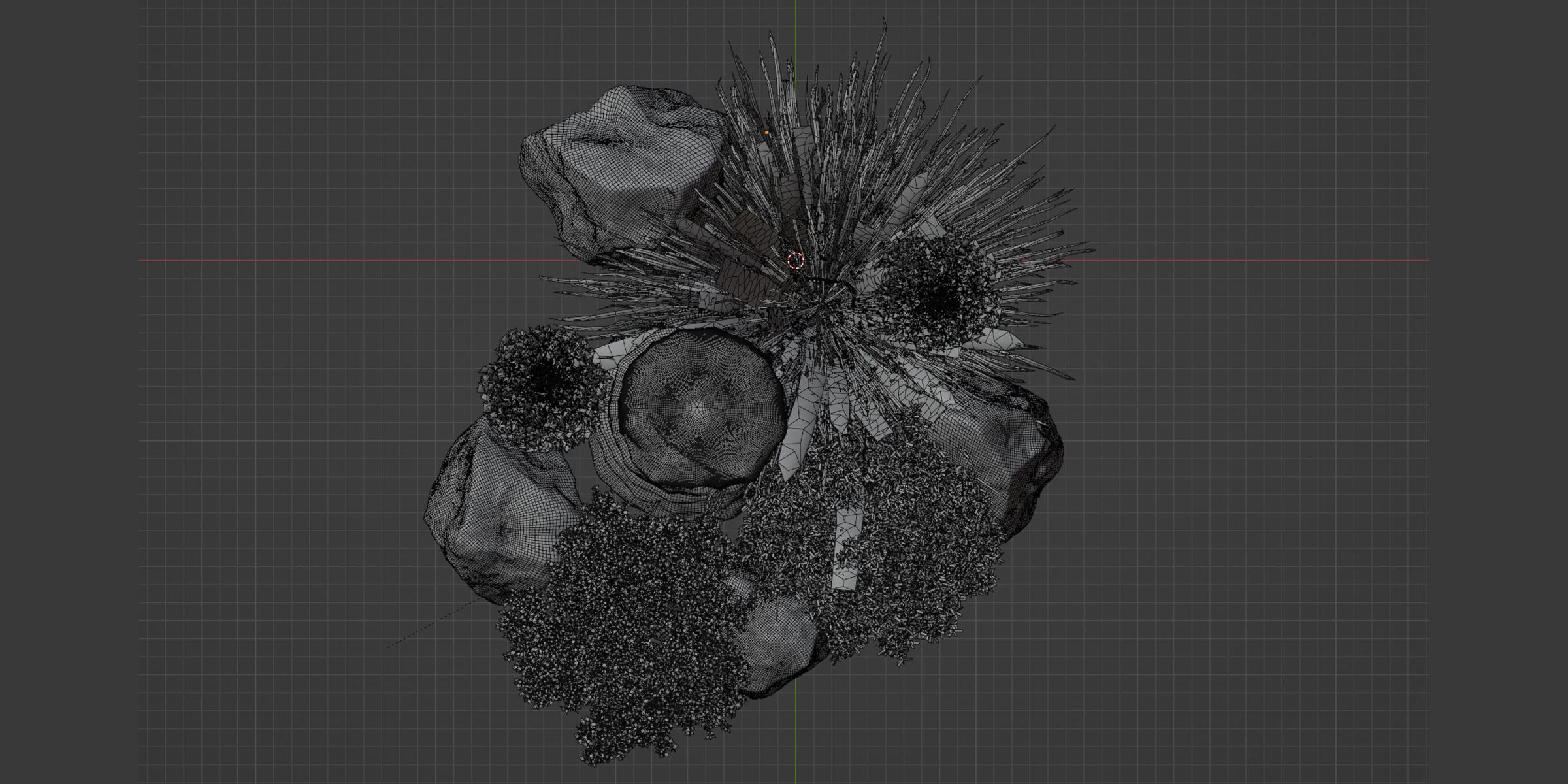 Paradise Landscape vol 95-Blender 3D model_8