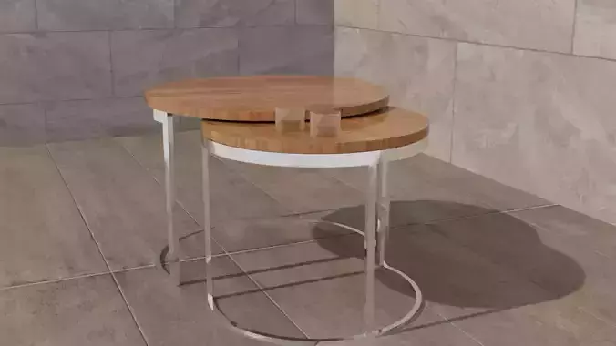 Modern coffee table 3D model
