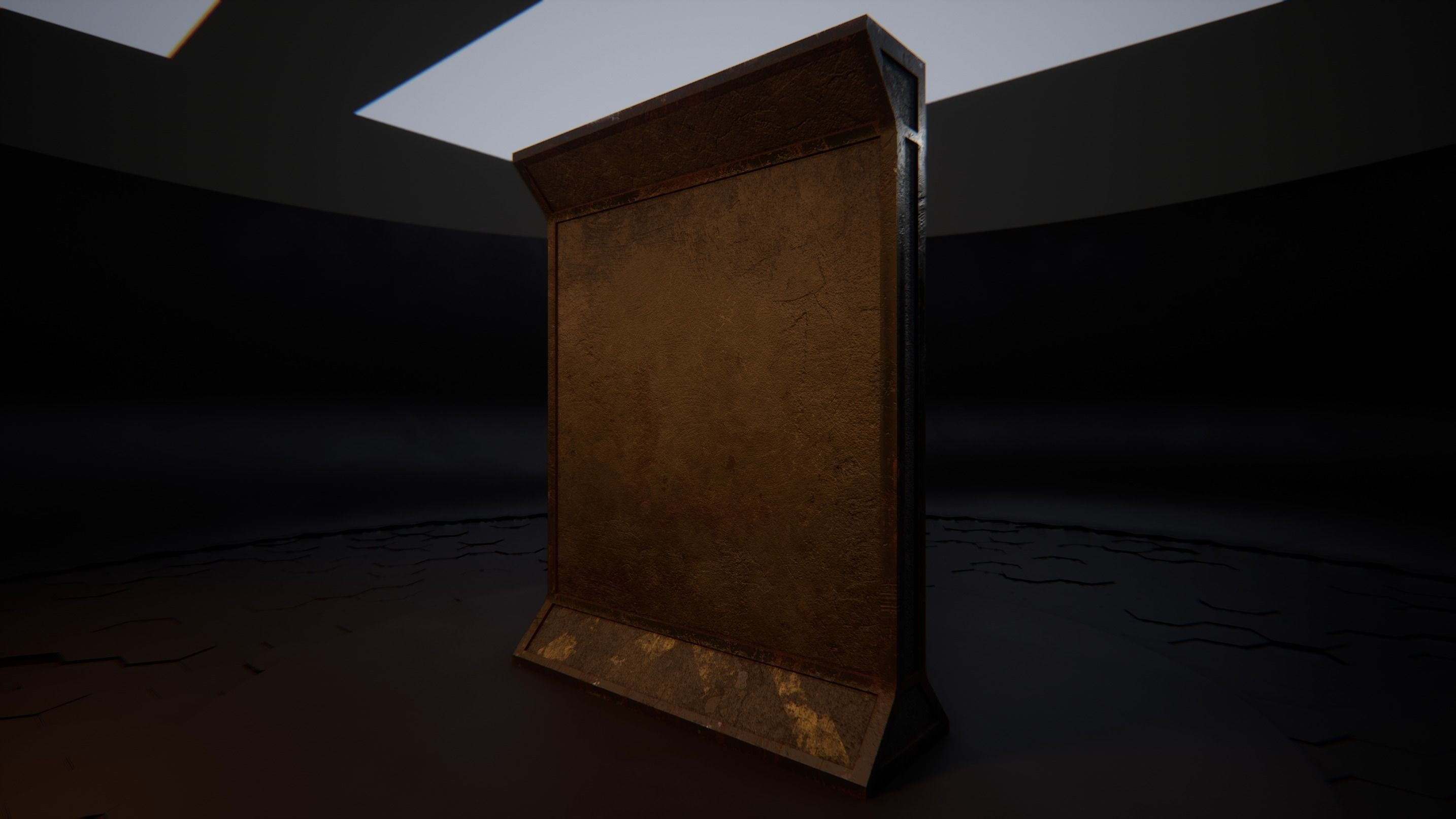 Concrete Wall Barricade Barrier 3D Model Collection_20