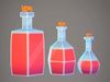 Low Poly Potion pack Low-poly 3D model_1