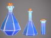 Low Poly Potion pack Low-poly 3D model_2