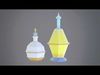 Low Poly Potion pack Low-poly 3D model_4