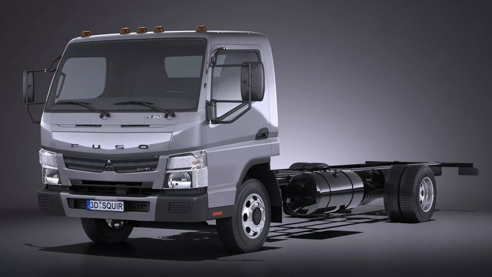 Mitsubishi FUSO Chassis 2016 3D model