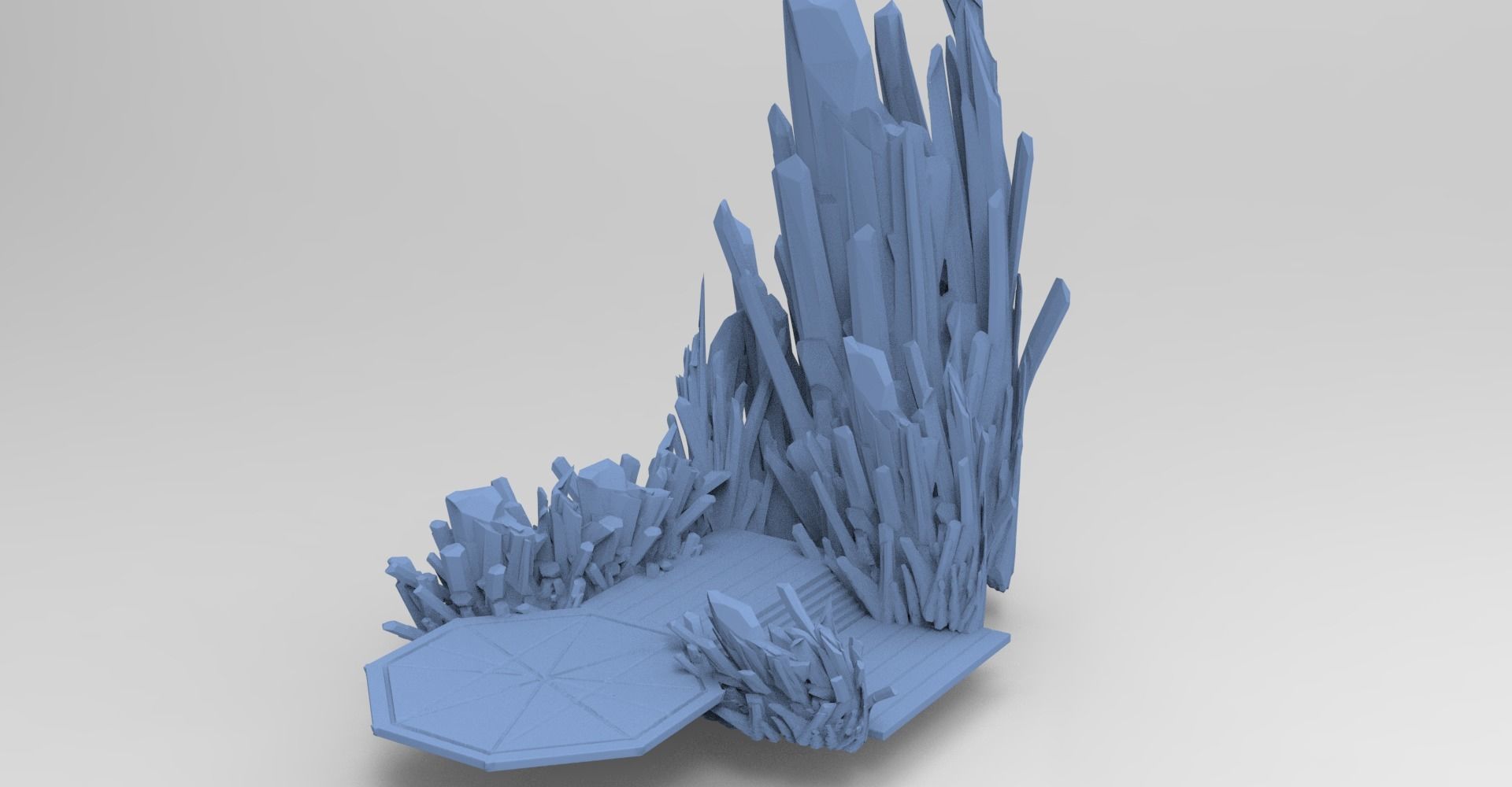 Ice crystal Walkways 1 3D model_1