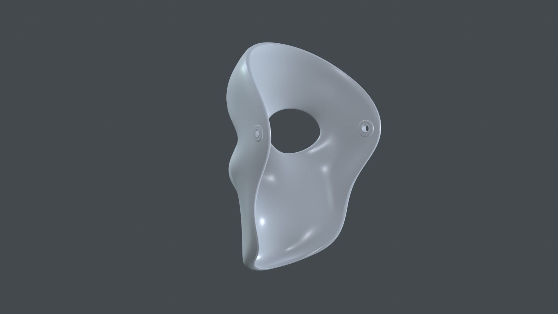 Simple Mask Halloween 3D print model_12