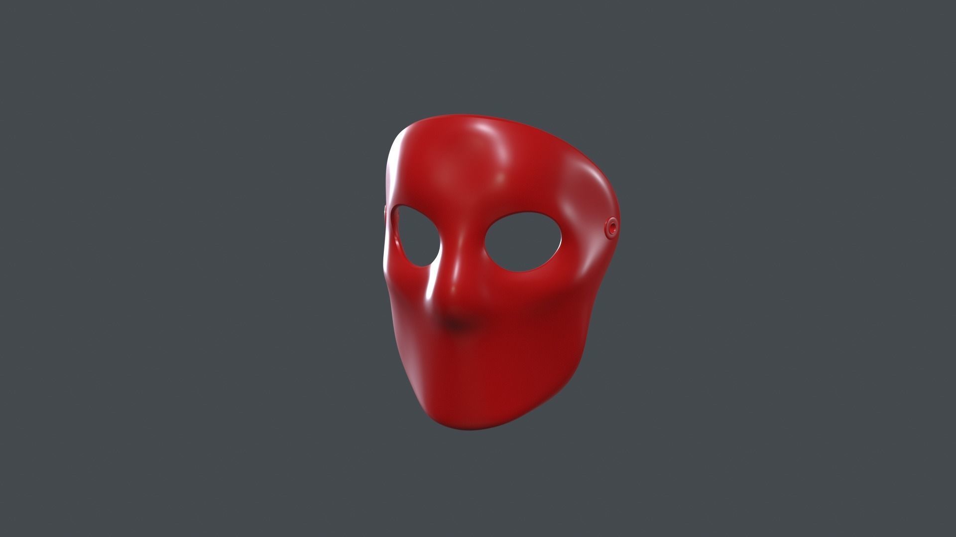 Simple Mask Halloween 3D print model_19