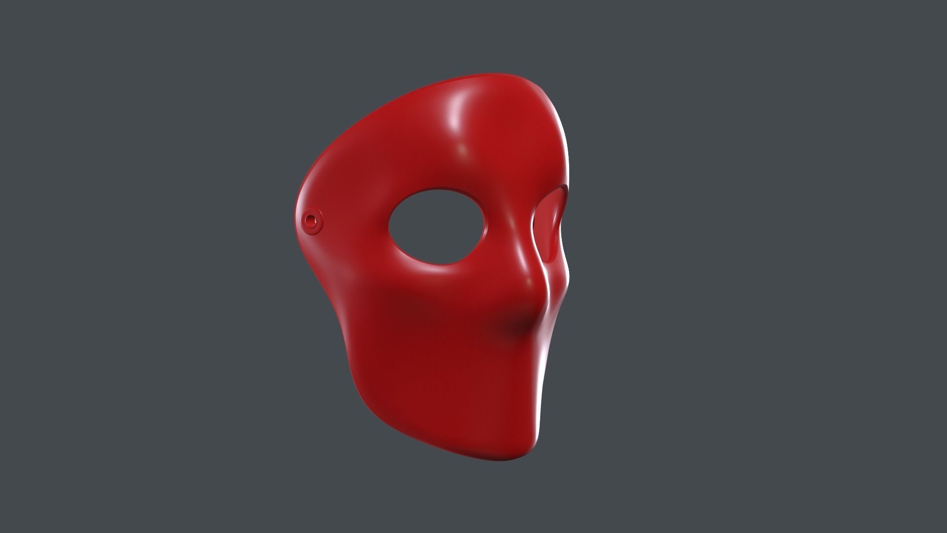 Simple Mask Halloween 3D print model_8