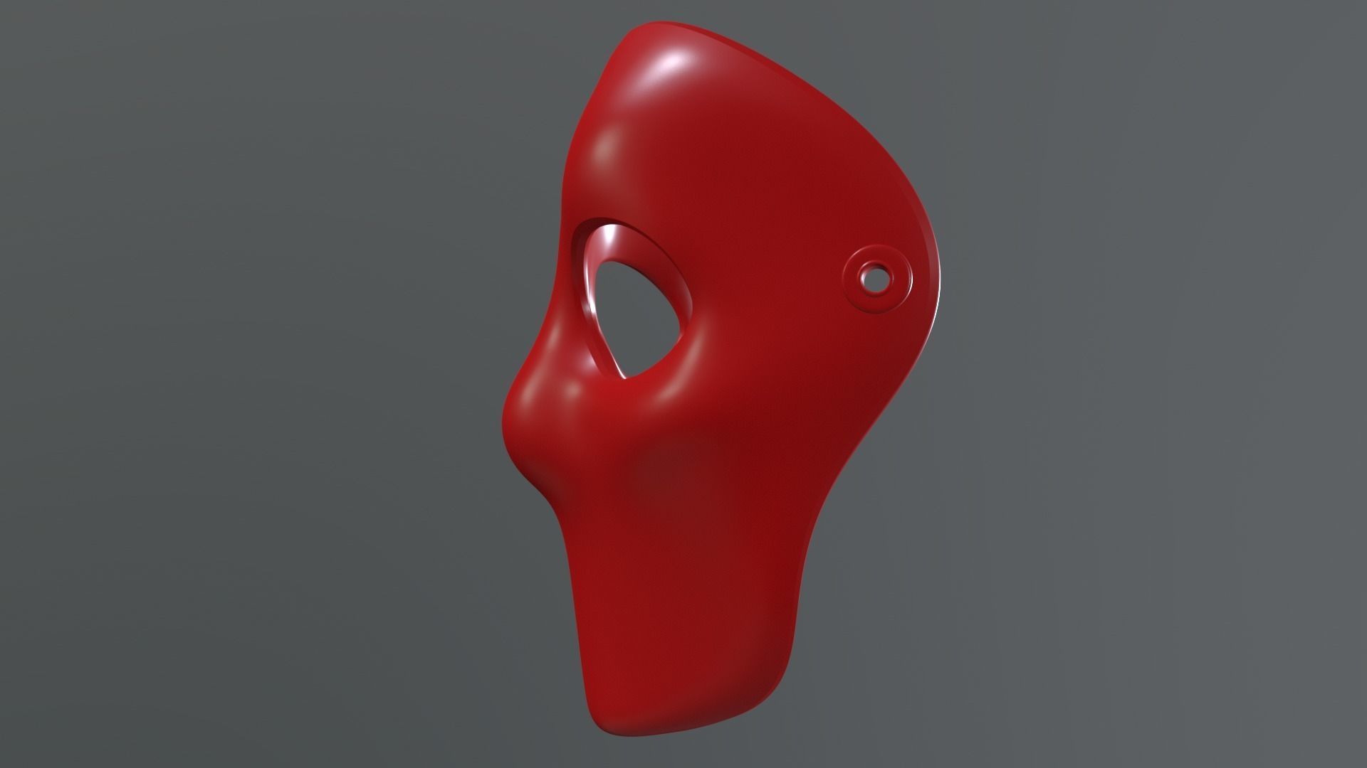 Simple Mask Halloween 3D print model_13