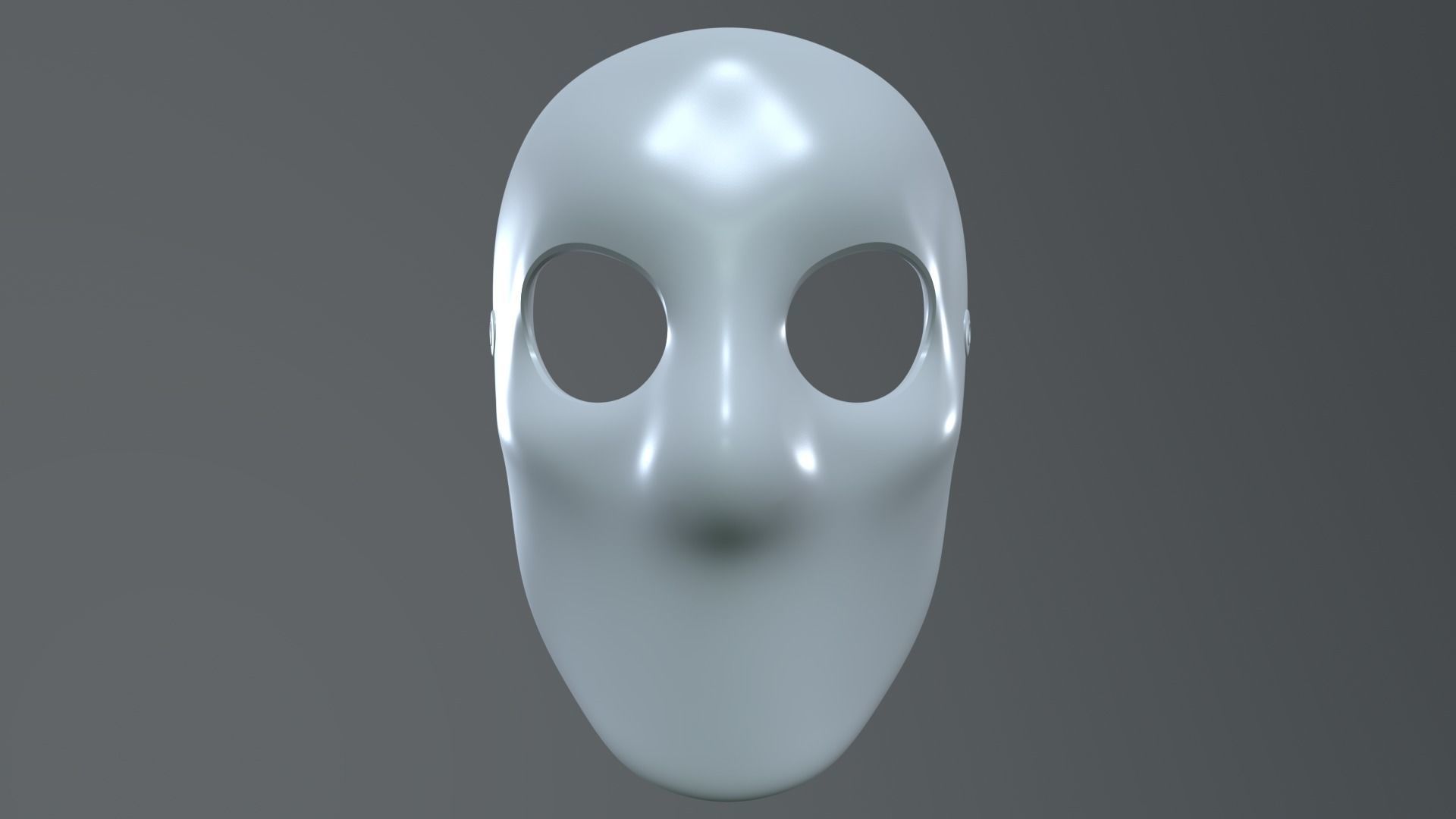 Simple Mask Halloween 3D print model_21