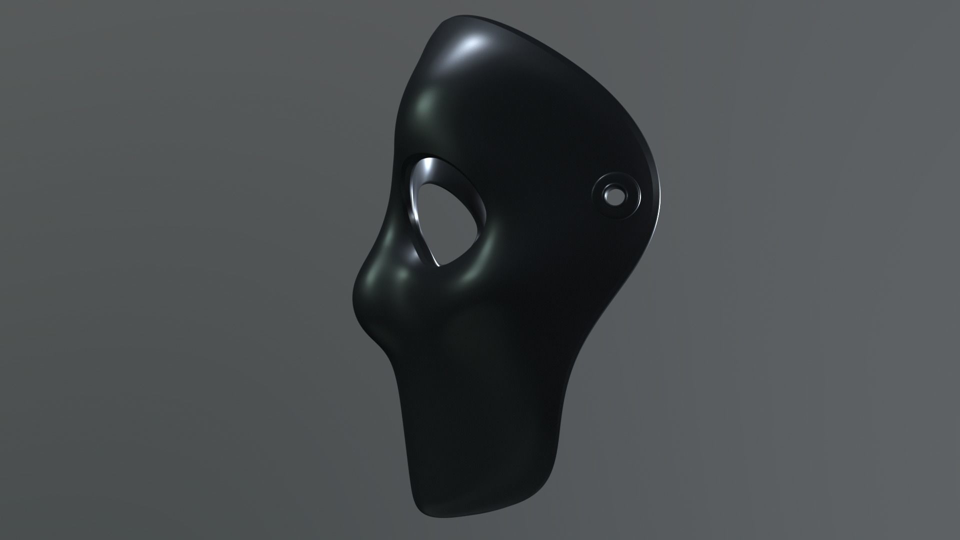 Simple Mask Halloween 3D print model_16