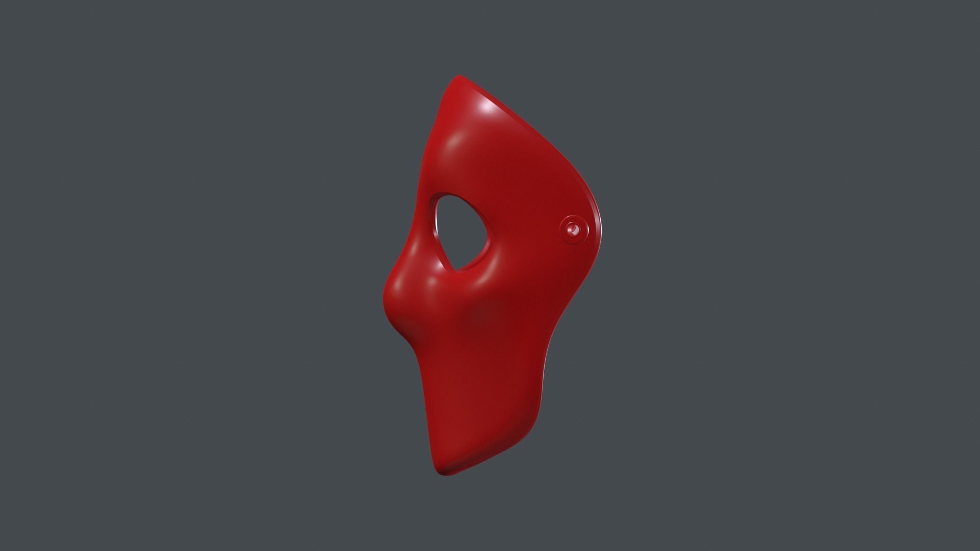 Simple Mask Halloween 3D print model_9
