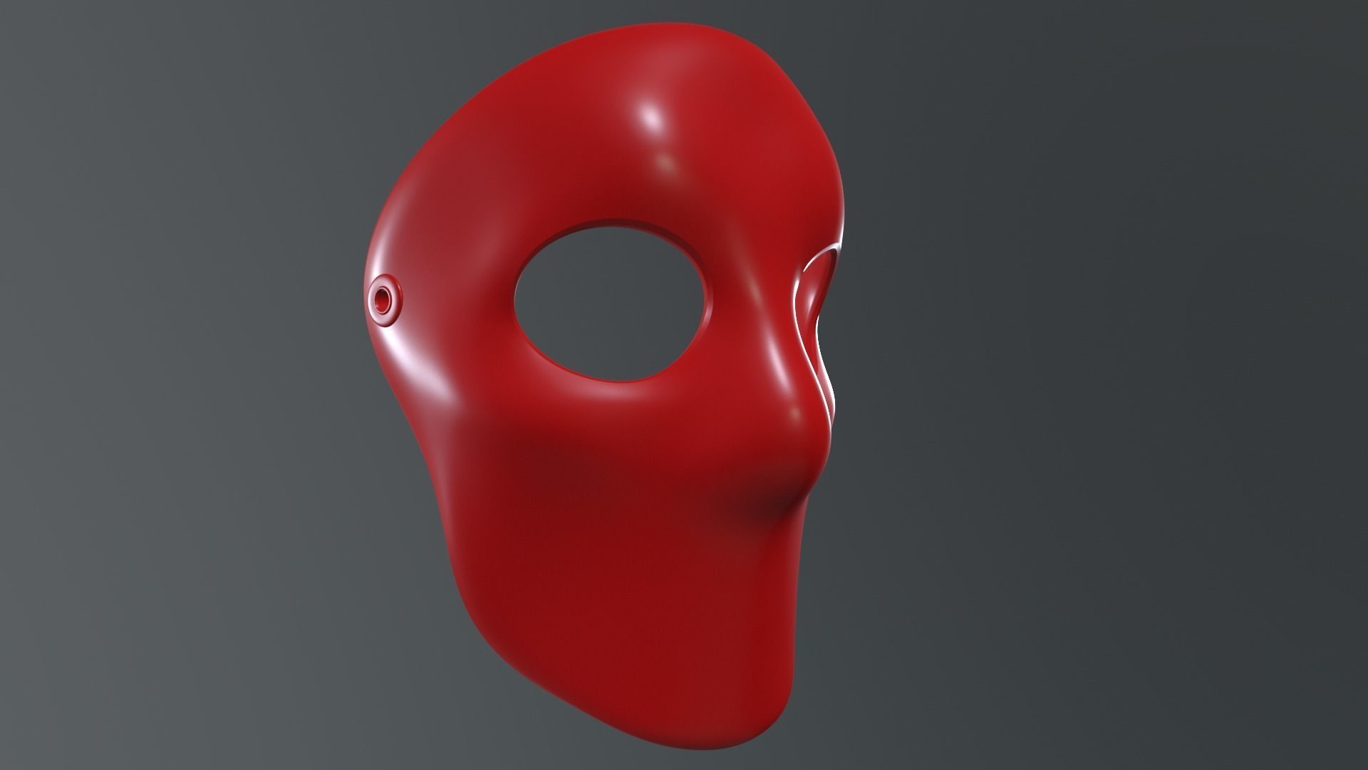 Simple Mask Halloween 3D print model_23