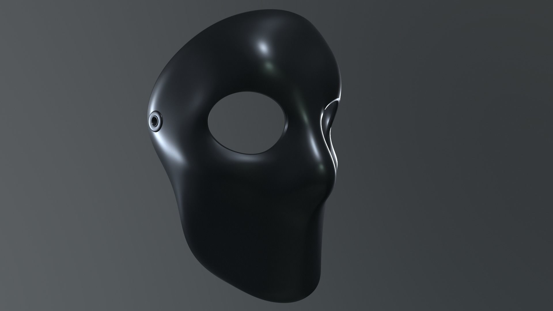Simple Mask Halloween 3D print model_26