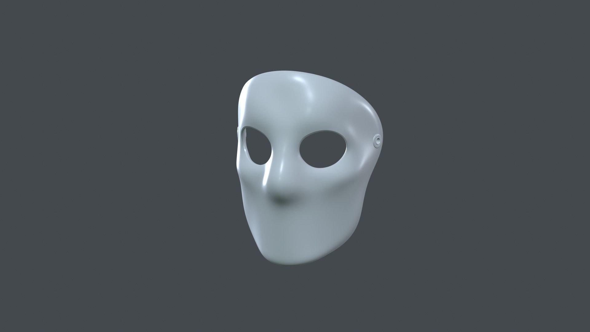 Simple Mask Halloween 3D print model_14