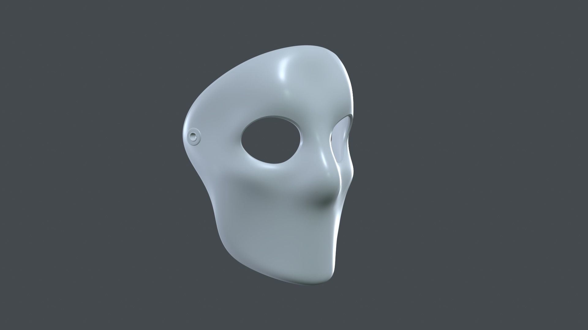 Simple Mask Halloween 3D print model_10