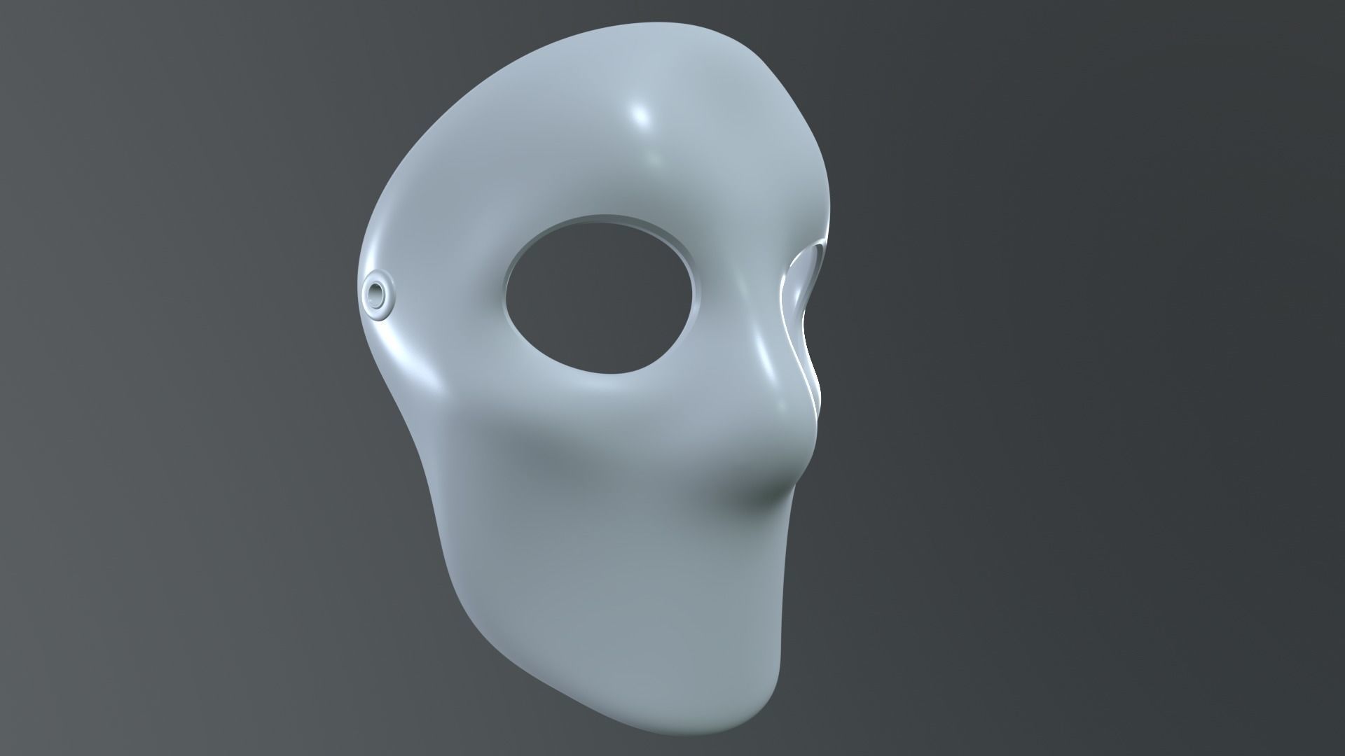 Simple Mask Halloween 3D print model_24
