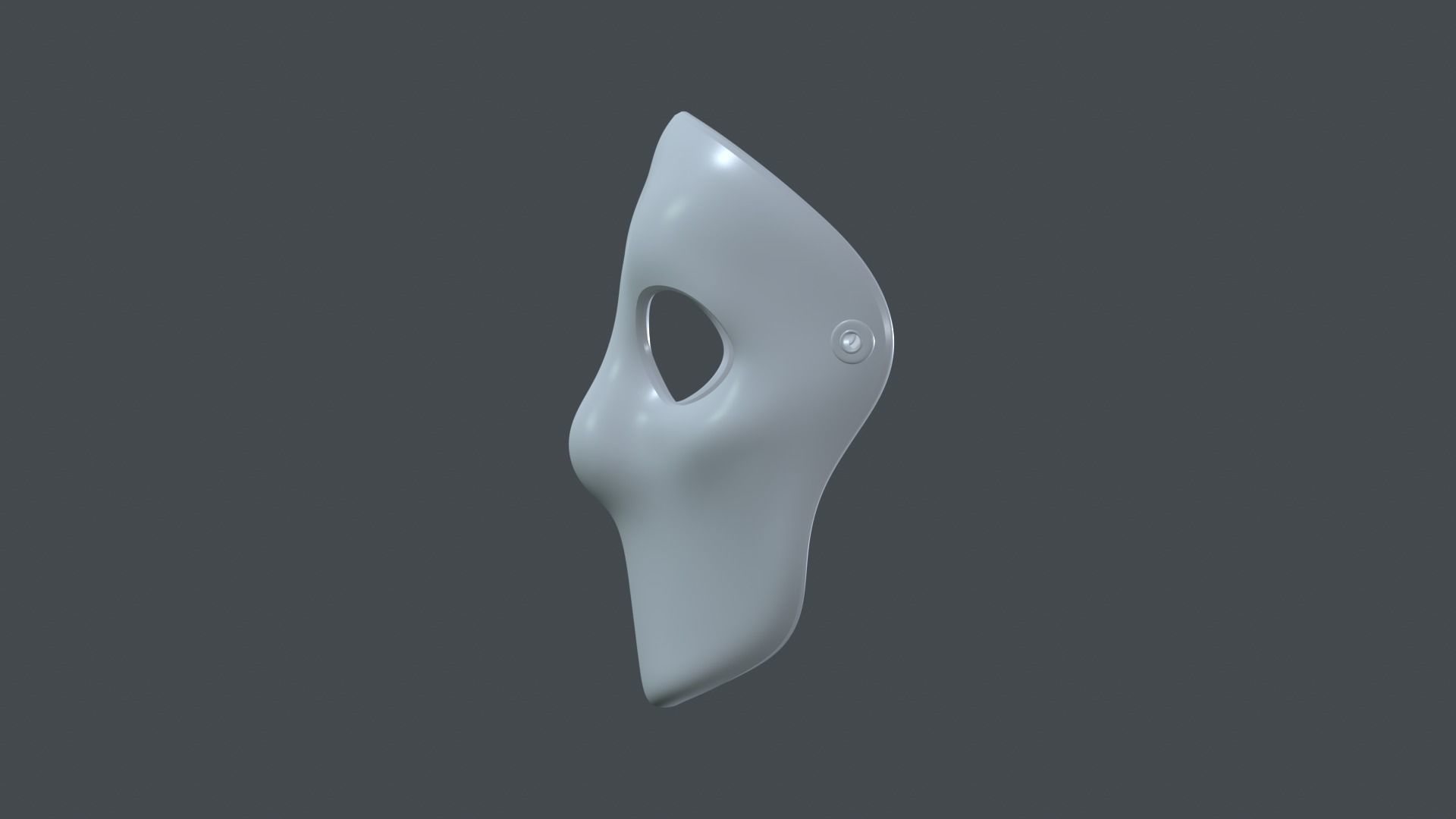Simple Mask Halloween 3D print model_17