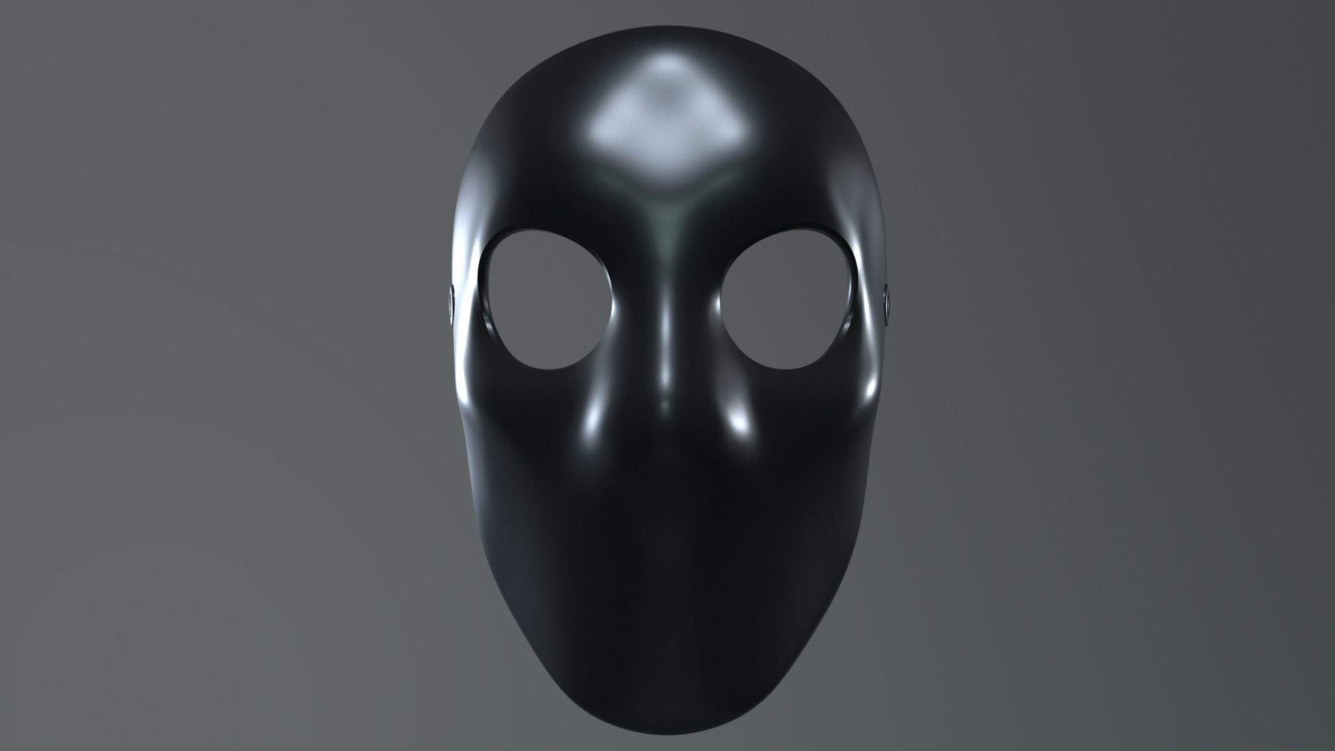 Simple Mask Halloween 3D print model_11