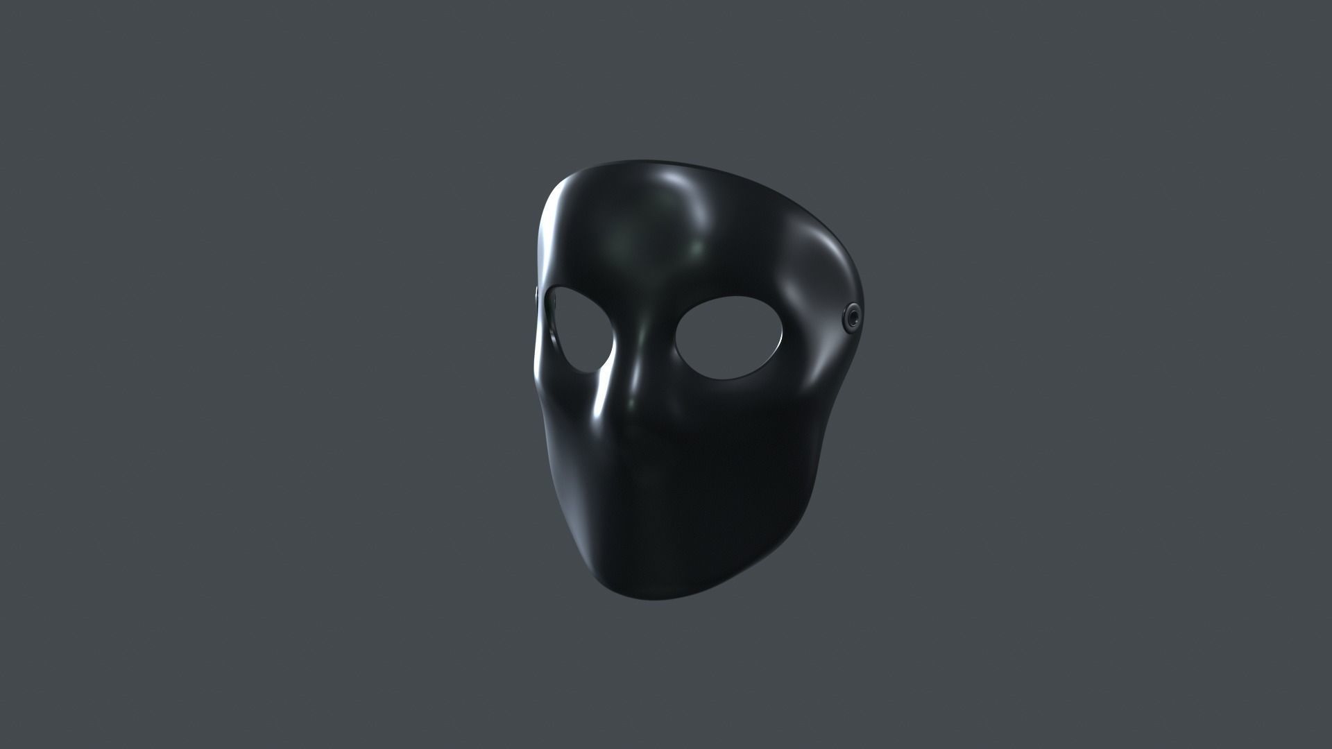 Simple Mask Halloween 3D print model_25