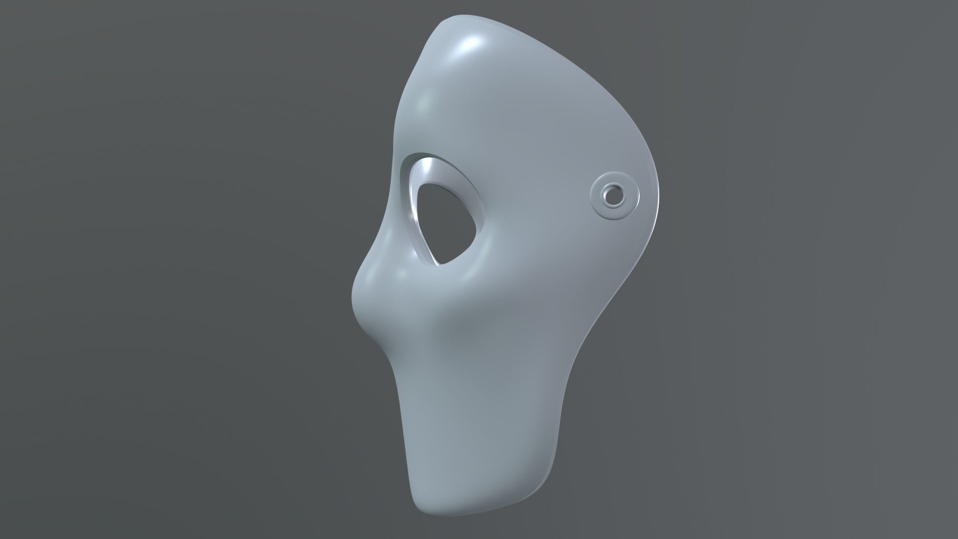 Simple Mask Halloween 3D print model_15