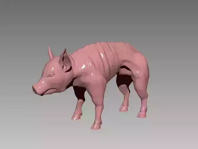 SKINNY PIGGY 3D print model