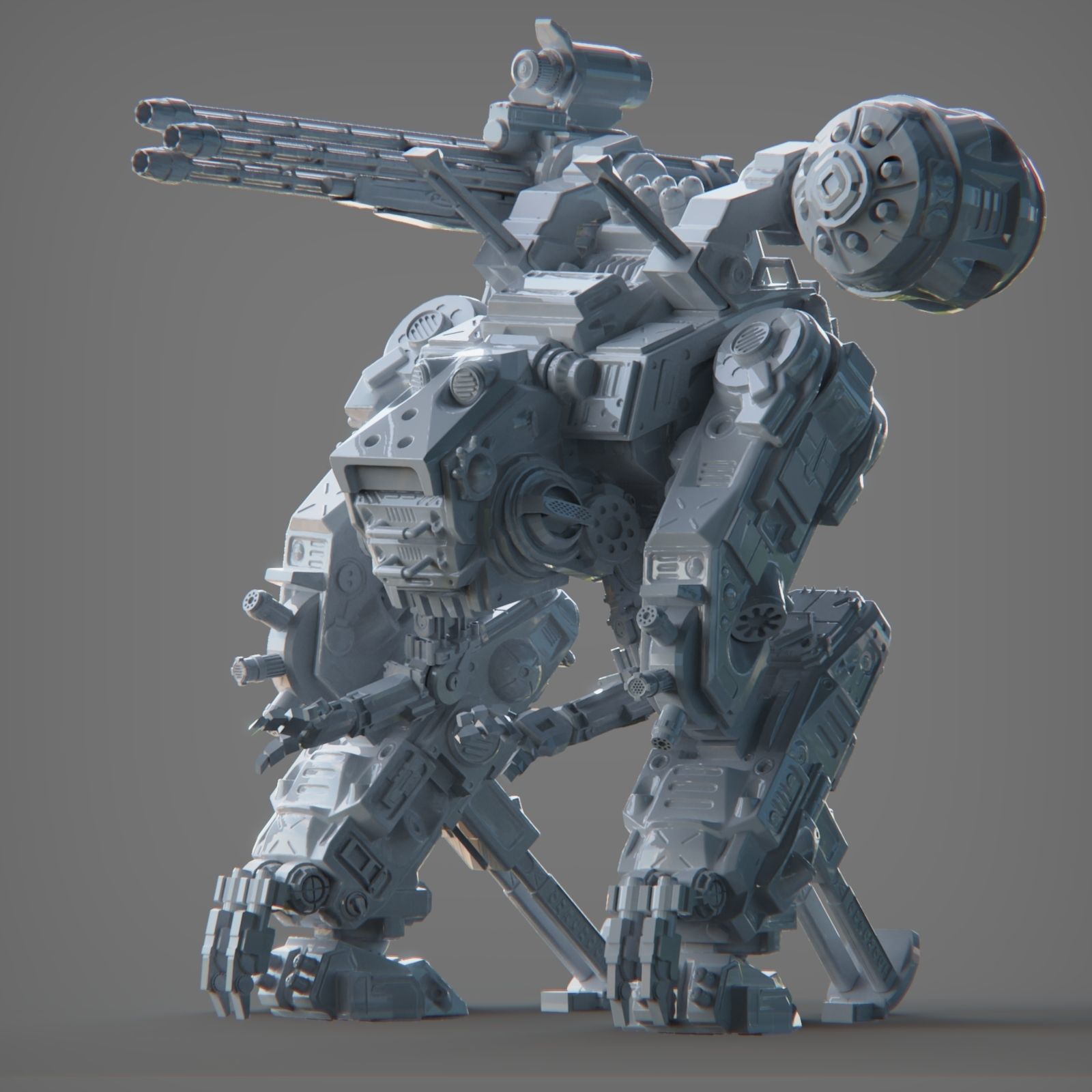 Mech- Gloomikrikt 3D print model_4