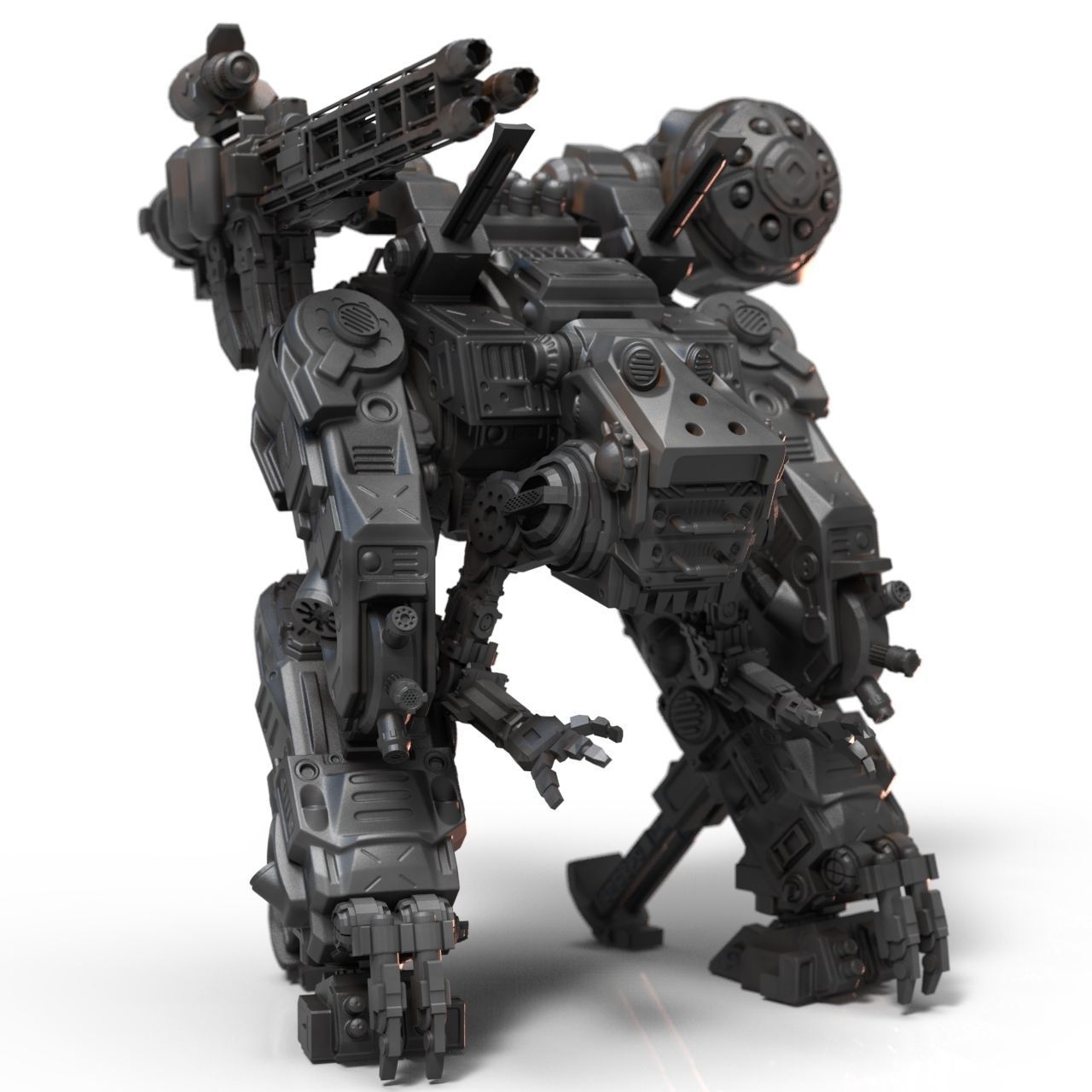Mech- Gloomikrikt 3D print model_10