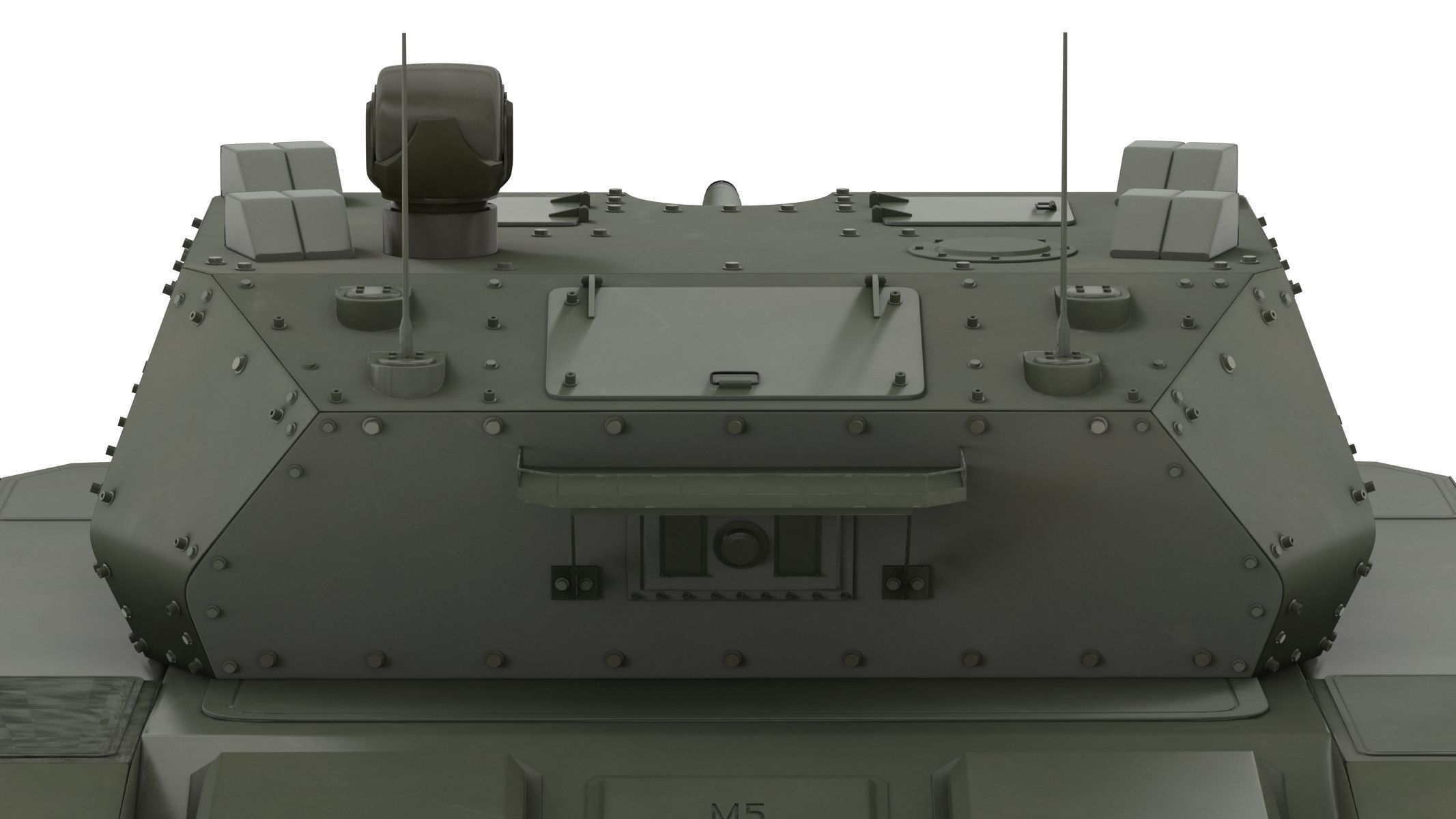 Ripsaw M5 Electric Tank 3D model_35