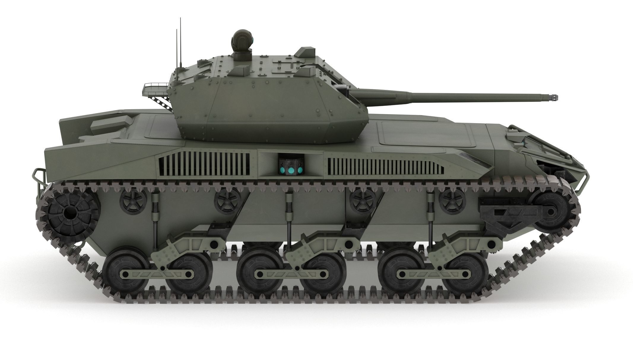 Ripsaw M5 Electric Tank 3D model_6