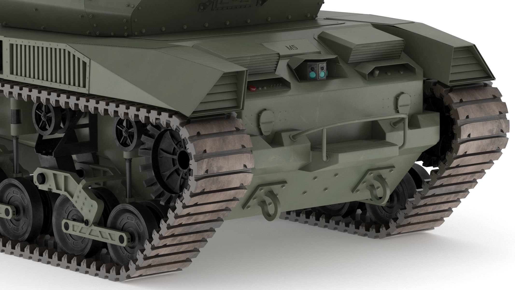 Ripsaw M5 Electric Tank 3D model_28