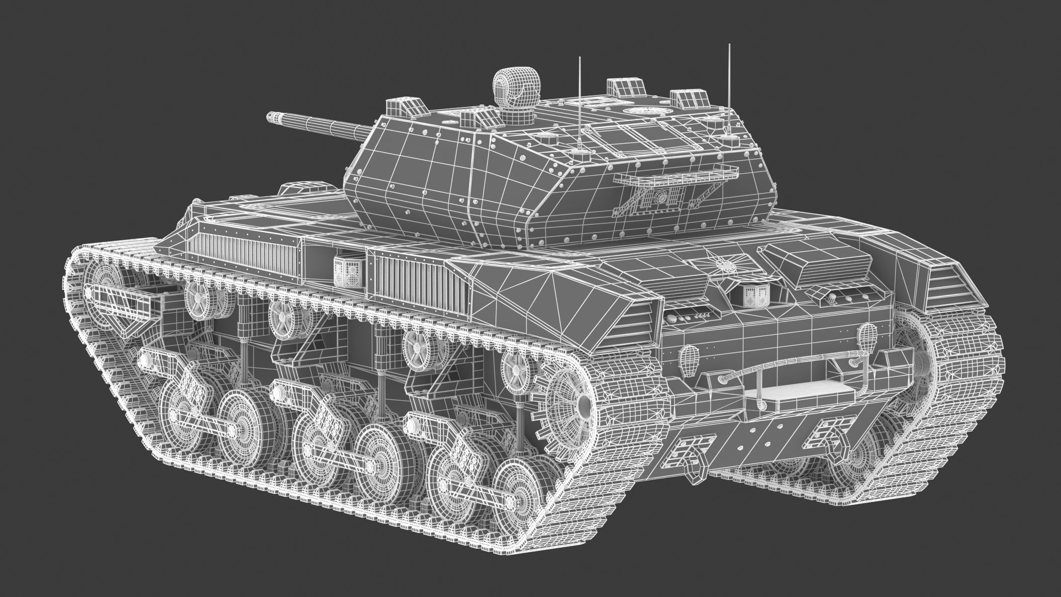 Ripsaw M5 Electric Tank 3D model_46