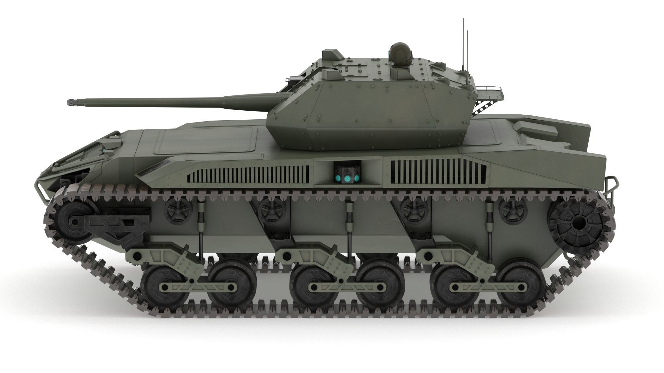 Ripsaw M5 Electric Tank 3D model_8