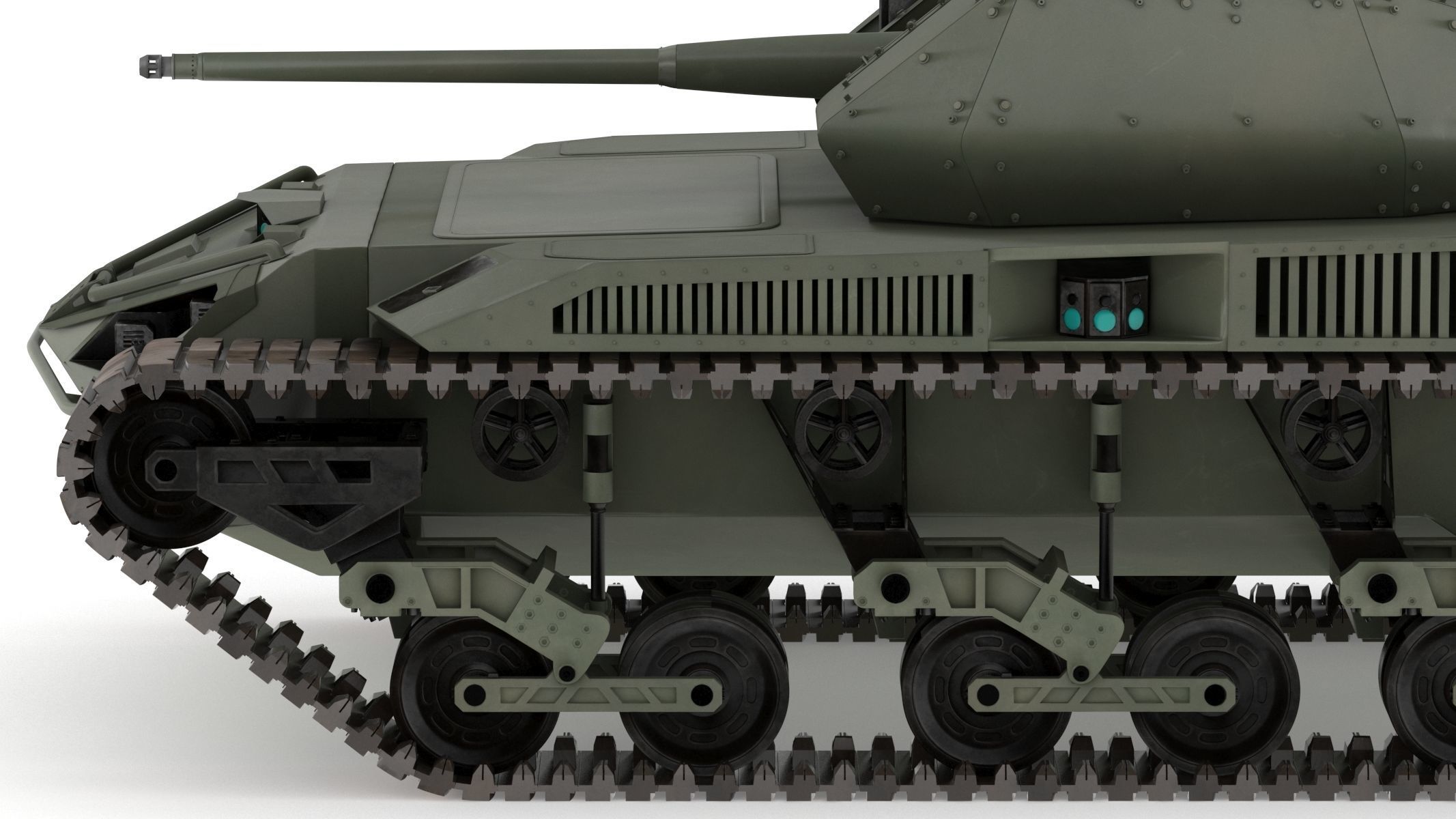 Ripsaw M5 Electric Tank 3D model_26