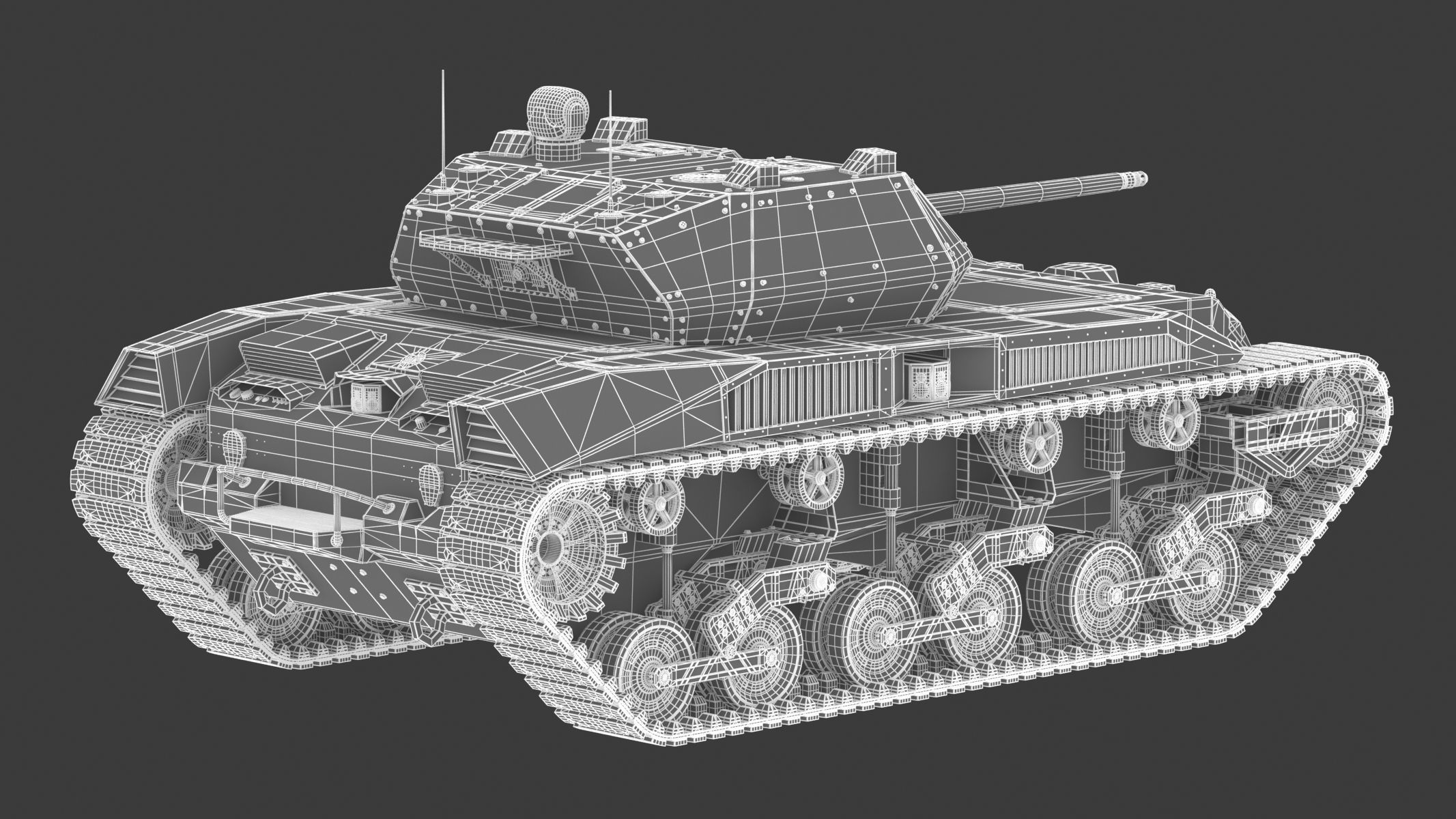 Ripsaw M5 Electric Tank 3D model_44
