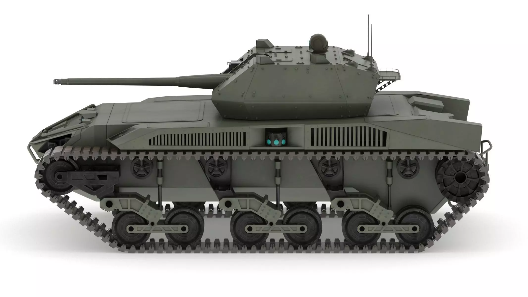 Ripsaw M5 Electric Tank 3D model_0