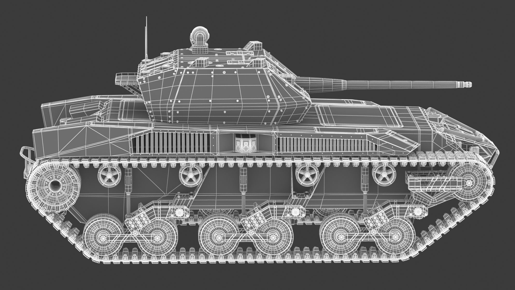 Ripsaw M5 Electric Tank 3D model_43