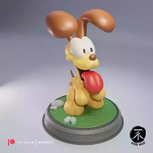 Odie For 3D Printing