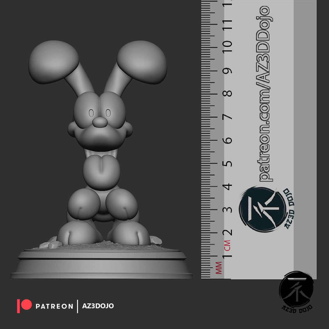 Odie For 3D Printing 3D print model_3