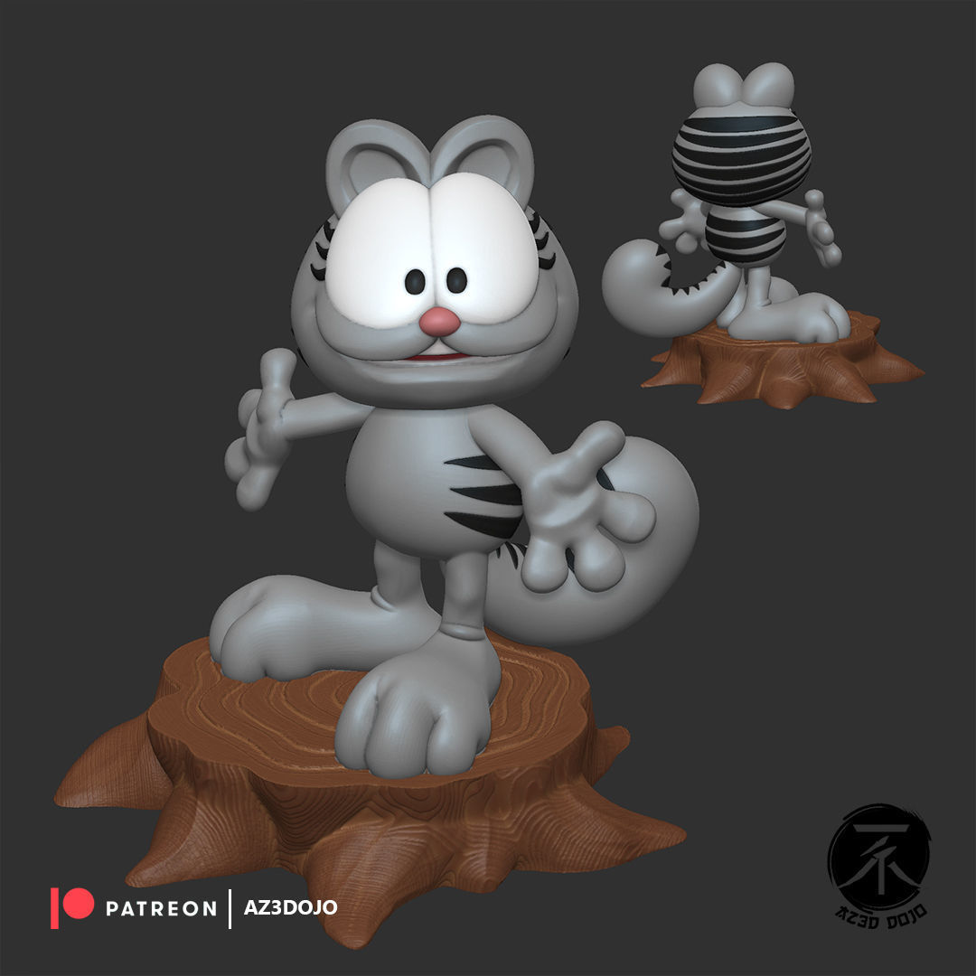 Nermal for 3D Printing 3D print model_2
