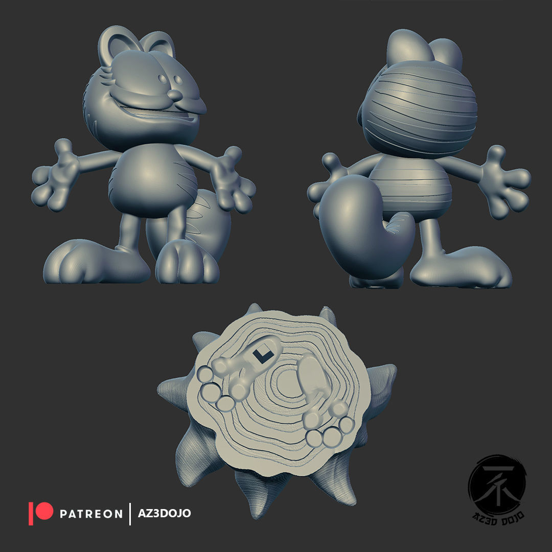 Nermal for 3D Printing 3D print model_1