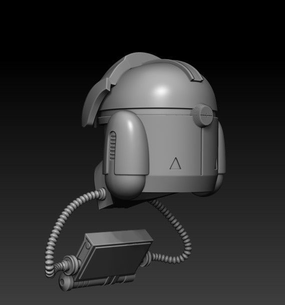 Phase 2 Clone Pilot Helmet 3d print STL bundle  3D print model_1