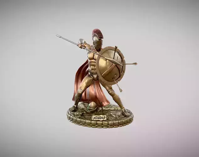 Leonidas collection statue for 3D print 3D print model