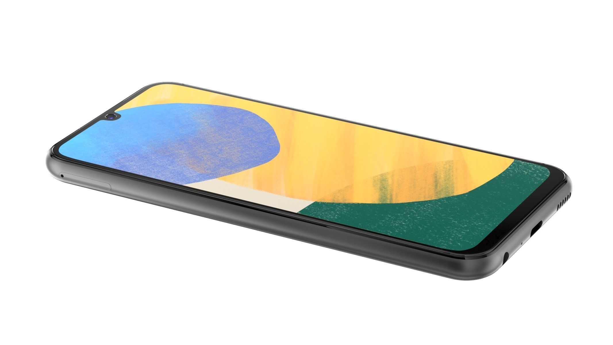 Samsung Galaxy F34 Black  3D model_3